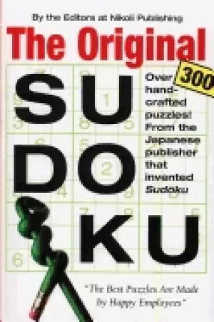 Image of original sudoku over 300 hand crafted puzzles from the japanese publisher t