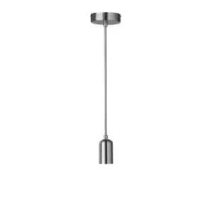 Image of Wofi Dress Pendant Ceiling Light - Nickel Matt Finish