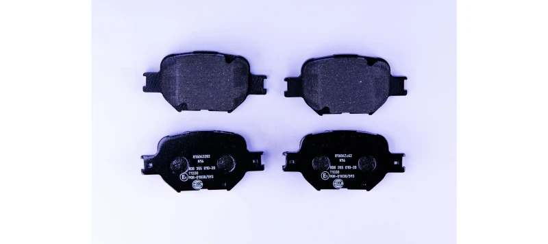 Image of HELLA Brake pad set HELLA 8DB 355 010-201