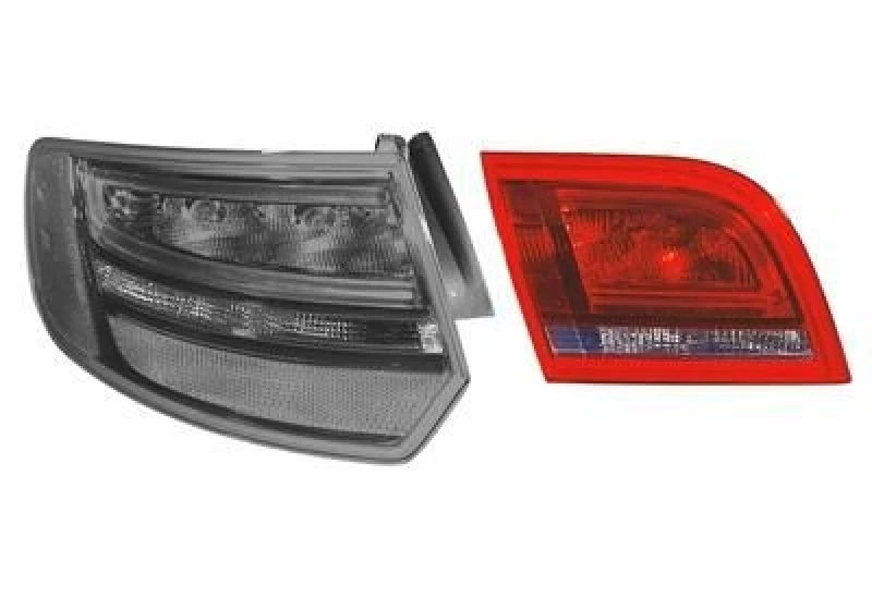 Image of VAN WEZEL 0334927 Rear light Inner Section, with bulb holder, Left Combination Rearlight (391)