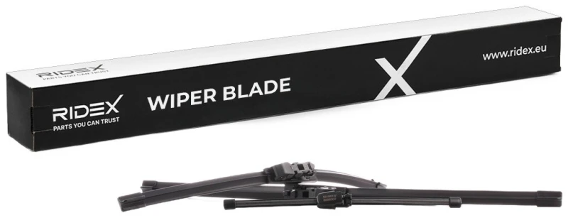 Image of RIDEX 298W17096 Wiper blade 475mm, Front and Rear, Beam Wiper Blade (298)