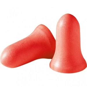 Image of Howard Leight Max Disposable Uncorded Earplugs Coral Polybag Pack 200 Pairs
