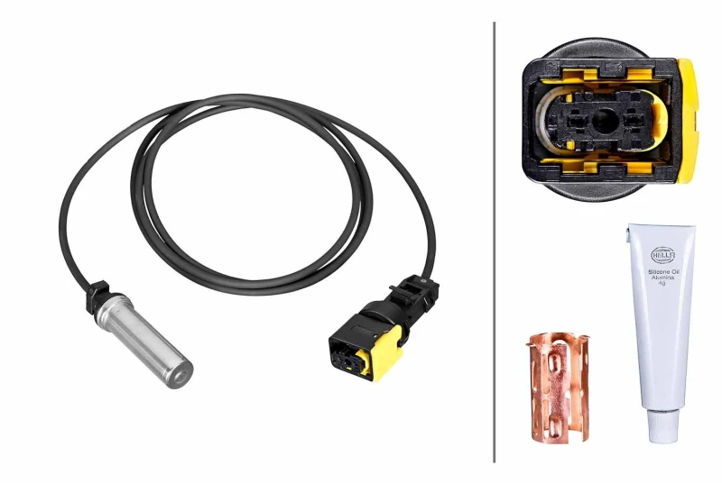 Image of HELLA ABS sensor HELLA 6PU 230 052-481