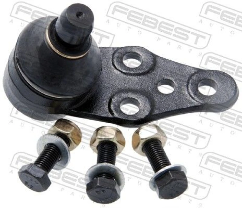 Image of FEBEST 1020-LAC Ball joint Lower Front Axle Support-/Steering Link (2462)