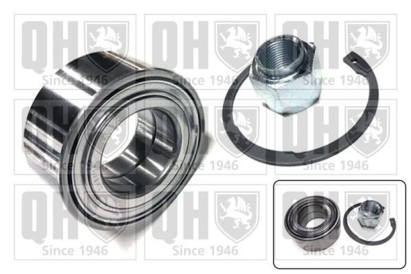 Image of QUINTON HAZELL Wheel bearing kit QUINTON HAZELL QWB1150