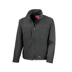 Image of Result Mens Classic Softshell Breathable Jacket (2XL) (Black)