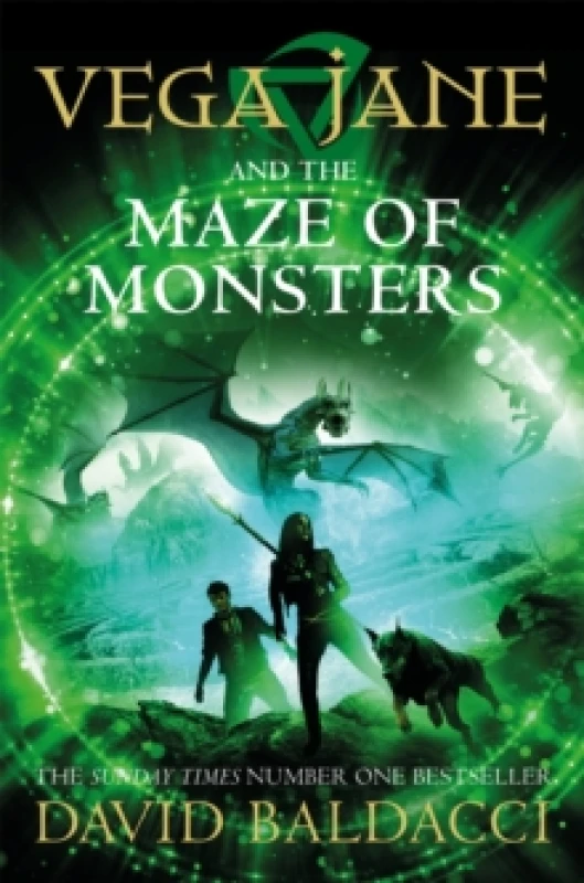 Image of David Baldacci Vega Jane and the Maze of Monsters Paperback Book Multi