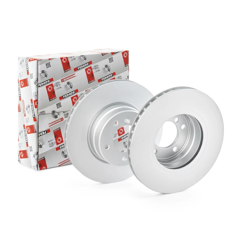 Image of FERODO DDF1241C Brake disc Vented, Coated, with bolts/screws Brake Disc (82)