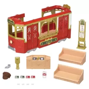 Image of Sylvanian Families Town Series Ride Along Tram