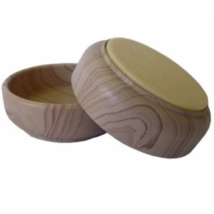 Image of Select Hardware Feltgard Castor Cups Light Wood Grain 60mm 4 Pack