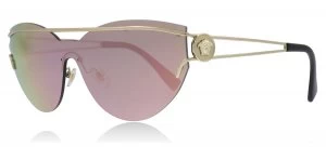 Image of Versace VE2186 Sunglasses Pale Gold 12524Z 38mm