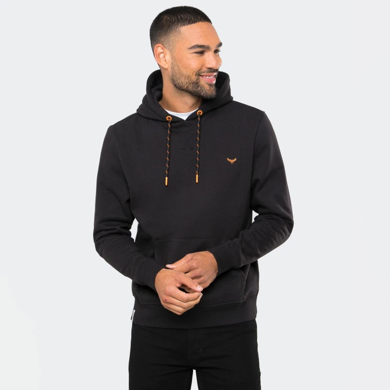 Image of Threadbare Pullover Hoodie - Black M