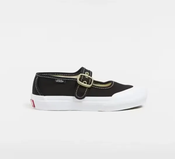 image of Vans Black mary jane Girls Junior shoes Black UK 13 (EU 31)