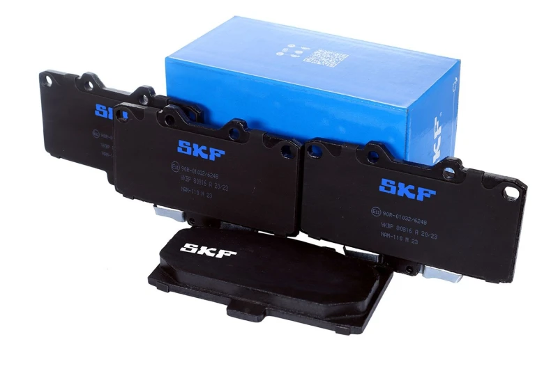 Image of SKF VKBP 80816 A Brake pad set with acoustic wear warning Brake Pad Set,disc brake (402)