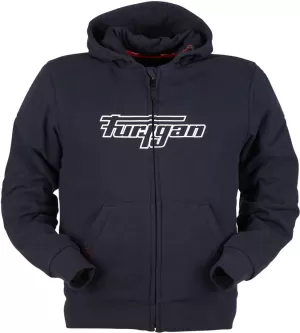 Image of Furygan Luxio Evo Kids Zip Hoodie, black-yellow, Size 10 years, black-yellow, Size 10 years