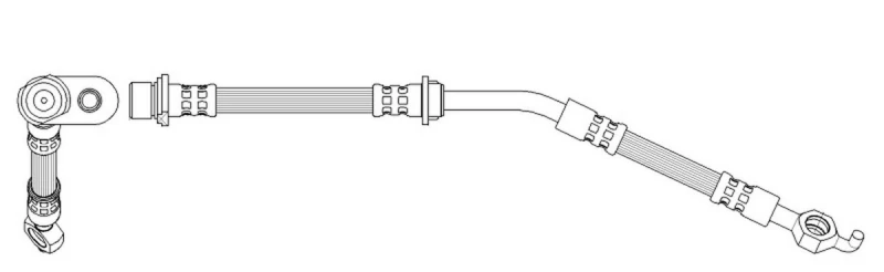 Image of Bosch 1 987 481 408 Brake Hose Brake Hose (83)