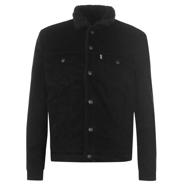 Image of Levis Type 3 Sherpa Jacket S Green 64019617350