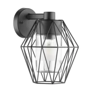 Image of Eglo Canove Exterior Wall Light - Black & White