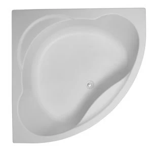 Cooke Lewis Strand Acrylic Corner Bath L1350mm W1890mm