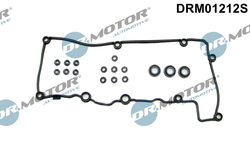 Image of DR.MOTOR AUTOMOTIVE Gasket Set, cylinder head cover DR.MOTOR AUTOMOTIVE DRM01212S