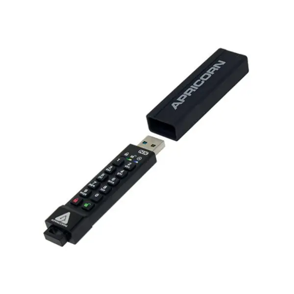 Image of Apricorn Aegis Secure Key 3NX Flash Drive 16GB Black ASK3-NX-16GB