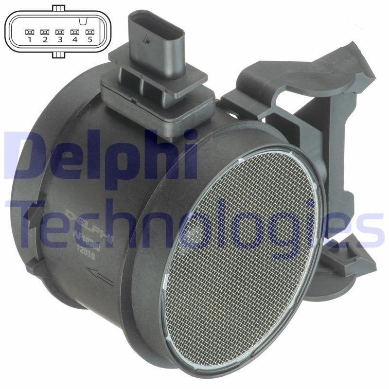 Image of DELPHI Mass air flow sensor DELPHI AF10360-12B1
