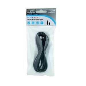 image of Android Power Lead 2 Metre Ref CABUMXUSB-MUSB-2M 141853