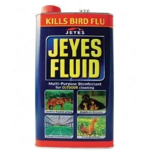 image of Jeyes Fluid Outdoor Disinfectant 5 Litre Use on drains, patios and