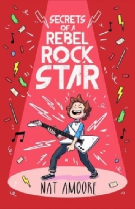 Image of Nat Amoore Secrets of a Rebel Rock Star Book Multi unisex