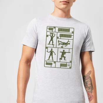 Image of Toy Story Plastic Platoon Mens T-Shirt - Grey - L