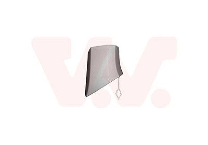 Image of VAN WEZEL Tow hook cover VAN WEZEL 3808587