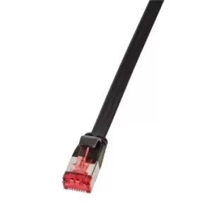 image of LogiLink CF2013S networking cable Black 0.25 m Cat6 S/FTP (S-STP)