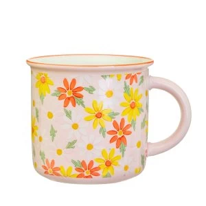 image of Sass & Belle Pink Daisy Mug