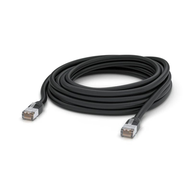 Image of Ubiquiti UACC-CABLE-PATCH-OUTDOOR-8M-BK networking cable Black Cat5e S