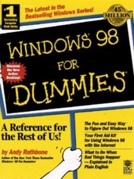 Image of Windows 98 for Dummies by Andy Rathbone Book