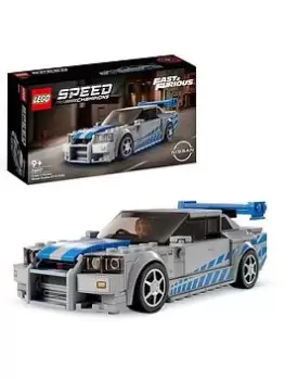 Lego Speed Champions 2 Fast 2 Furious Nissan Skyline Gt-R (R3