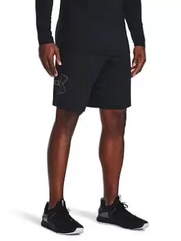 image of Under Armour Training Tech Graphic Shorts - Black, Size 2XL, Men