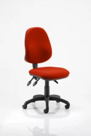 Image of Eclipse III Lever Task Operator Chair Bespoke Colour Orange
