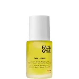 image of FaceGym Face Coach Lifting Q10 and Mastic Tree Enzymatically-activated Face Oil (Various Sizes) - 30ml