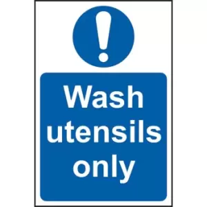 image of Wash Utensils Only - Sav (200 X 300MM)