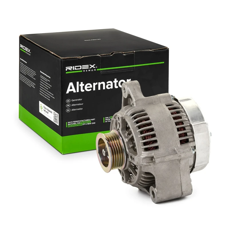 Image of RIDEX REMAN 4G0392R Generator Alternator Charging Current: 80A, Voltage: 12V Alternator (4)