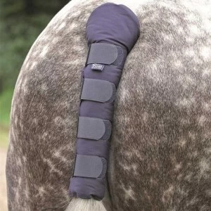 Image of Shires Padded Tail Guard - Navy
