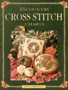 Image of 55 Country Cross Stitch Charts by Jane Greenoff Book