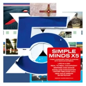 image of X5 by Simple Minds CD Album