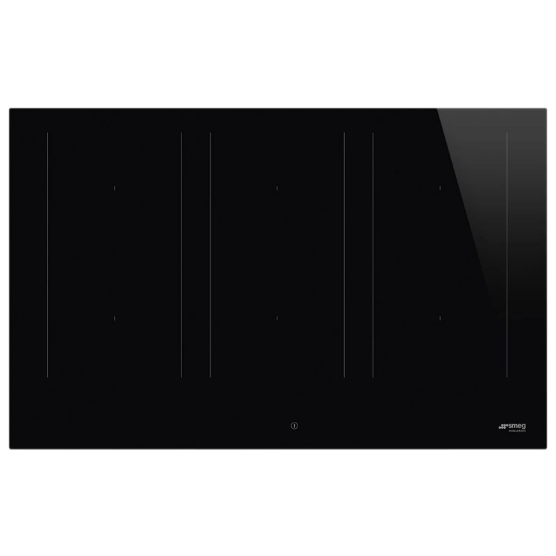 Image of Smeg SIM3864D 80cm 6 Zone Multizone Induction Hob - BLACK SIM3864D