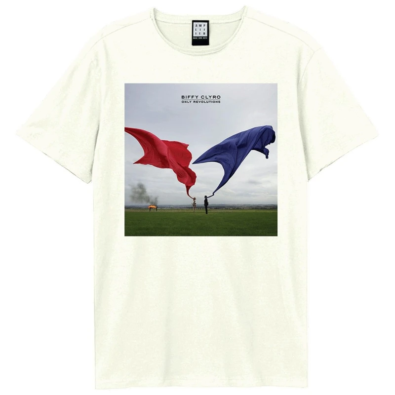 Image of Amplified Amplified Men Only lutions Biffy Clyro T-Shirt in White Size: X-Small White XS Male 5063574024860