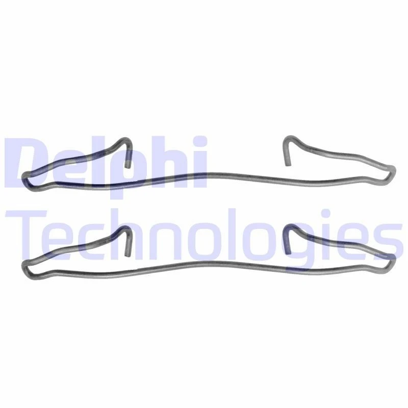 Image of DELPHI Brake pad fitting kit DELPHI LX0123