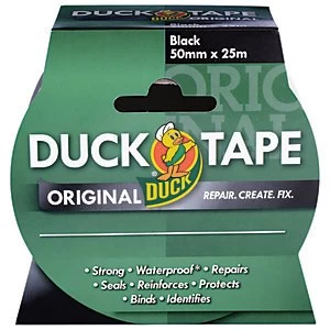 image of Duck Tape Original Black 50mm x 25m