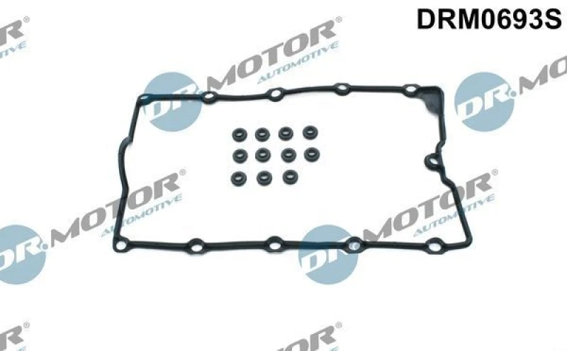 Image of DR.MOTOR AUTOMOTIVE Gasket Set, cylinder head cover DR.MOTOR AUTOMOTIVE DRM0693S