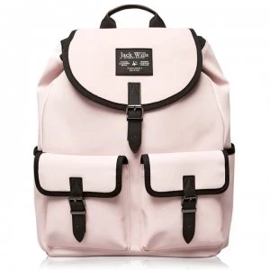 Image of Jack Wills Beresford Cargo Backpack - Pink